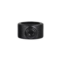 Buiskoppeling Borgring - zwart-E / 48,3 mm